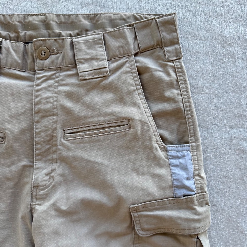 Propper Kinetic Tactical Cargo Pants Men 32x30 Khaki Ripstop Utility Work - Picture 12 of 16